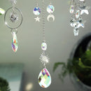 Axyaa Boho Dreamcatcher Crystal Pendant Sun Catcher Outdoor Décor