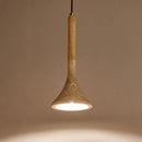 Axyaa Yellow Marble Pendant Light - Nordic LED Hanging Lamp for Dining Room