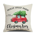 Axyaa Christmas Pine Branch Wreath Pillowcases 45x45 cm