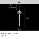 Axyaa Nordic Luxury Art Glass Chandelier for Home Decor Lighting