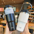 Axyaa Stainless Steel Thermal Coffee Cup Double Insulation Large Capacity Water Bottle