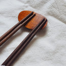 Axya Japanese Walnut Wooden Chopsticks Set - Eco-friendly Kitchen Utensils