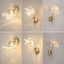 Axyaa Flower LED Wall Lamp - Modern Nordic Bedroom Reading Light