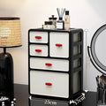 Axyaa Retro Luxury Cosmetic Organizer Makeup Storage Box
