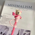 Kawaii Bear Silicone Straw Toppers by Axyaa: Cute Straw Caps for 7-8mm Straws