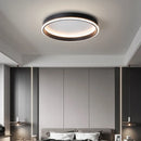 Axyaa LED Ceiling Light: Circular Remote Control Chandelier for Bedroom, Living Room, Kitchen