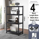 Axyaa Printer Stand Rack Vertical Cabinet Shelf for Kitchen Microwave Audio Video Media