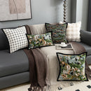 Axyaa Nordic Luxury Jacquard Pillowcase 45X45 Plush Throw Cover Home Decor