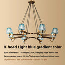 Axyaa European Retro Copper Pendant Light for Modern Dine & Living Room Decor