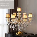 Axyaa Crystal Floor Lamp: Modern Luxury LED Fixture for Bedroom, Living Room & Villa Art