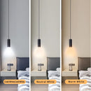 Axyaa Long Tube LED Pendant Chandelier for Home and Kitchen