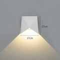 Outdoor Waterproof LED Wall Lamps Aluminum Black White Wall Light by Axyaa