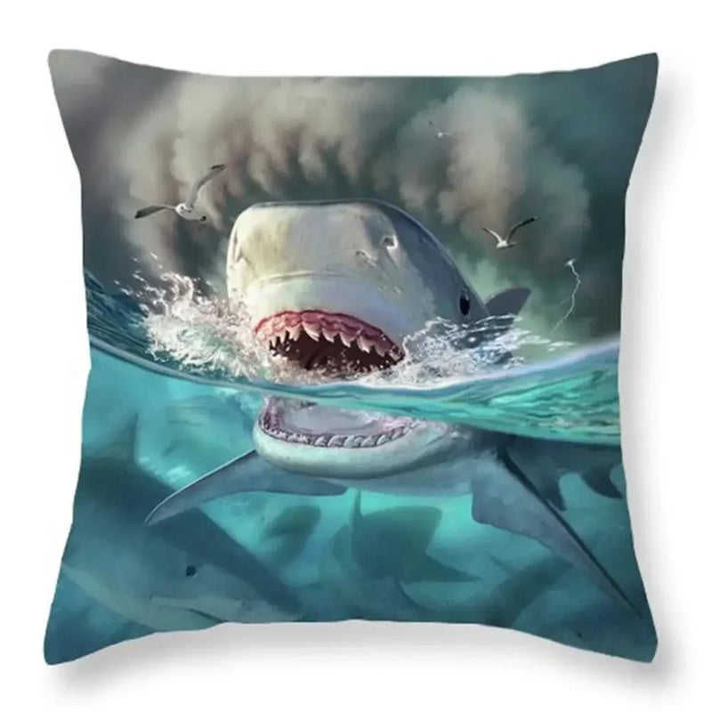 Ocean Animal Cushion Cover by Axyaa: Soft, Fashionable Home Decor Pillowcase 45*45cm