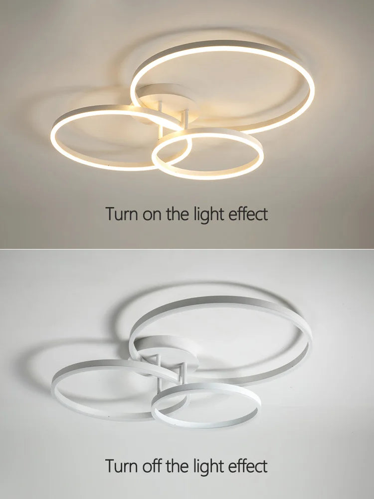 Axyaa Ceiling Lamps Set for Bedroom, Study Room, Modern and Atmospheric Lighting