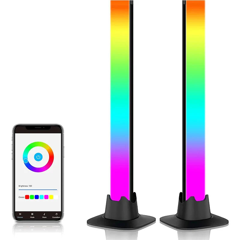Axyaa Smart LED Gaming Light Bar with Bluetooth Color Modes