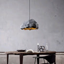 Axyaa Nordic Stone Pendant Lights Modern Chandelier Kitchen Dining Room Hanging Lamp