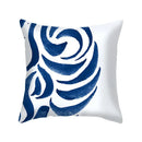 Axyaa Blue Geometry Pillowcase - Decorative Cushion Cover