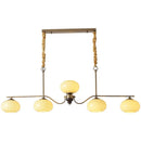 Axyaa Contemporary LED Chandelier for Dining Room, Bar, Bedroom, Hotel, Villa, and Cafe