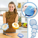 Axyaa Silicone Stretch Lids: Reusable Food Seal Covers for Freshness & Storage