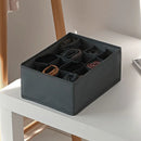 Axyaa Clothing Organizer Box for Underwear Socks Bras Pants Scarves Ties Jeans & more