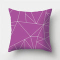 Axyaa Geometric Pattern Polyester Cushion Cover for Sofa Decor or Throw Pillow