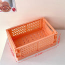 Axyaa Ins Folding Storage Rack Box | Portable Organizer for Desktop, Food, Toys & Stationery