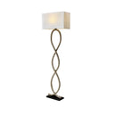 Axyaa Nordic Wabi Sabi Hemp Rope Floor Lamp - LED Living Room Decor
