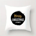 Axyaa Christmas Themed Pillow Covers for Sofa, Bedroom, Car - Festive Cushion Cover