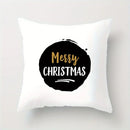 Axyaa Christmas Themed Pillow Covers for Sofa, Bedroom, Car - Festive Cushion Cover