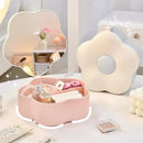 Axyaa Kawaii Floral Jewelry Box Organizer for Girls and Women
