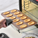Axyaa Madeleine Mini Cake Pan Nonstick Baking Mold Tin Tray - Mini Biscuit Cookie Pans