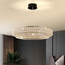Axyaa Luxury Crystal Chandelier Pendant Light for Living Room Dining Room Ceiling