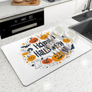 Axyaa Halloween Head Ghost Draining Mat