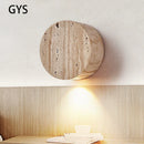 Axya Stone Round Spot Lighting for Bedside and Living Room Décor