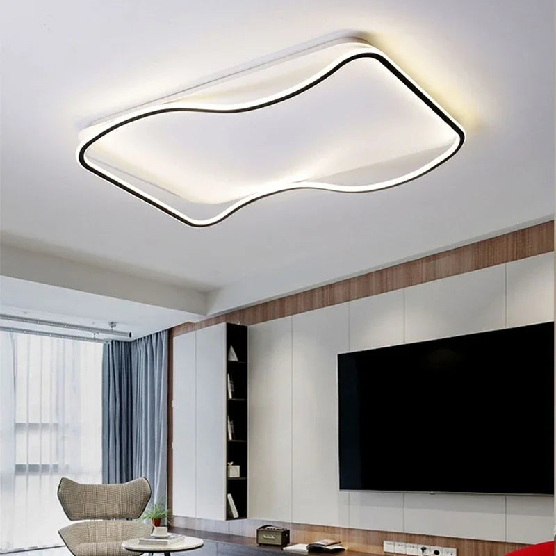 Axya LED Ceiling Lamp: Modern Lighting Fixture for Home Decor in Living Room, Bedroom, and More