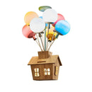 Axyaa Nordic Pendant Ceiling Chandelier Cartoon Balloon Lights for Children's Princess Room