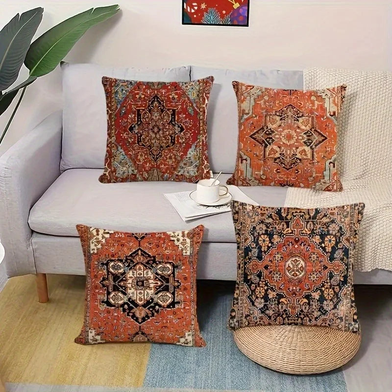 Axyaa Bohemian Ethnic Style Pillowcase for Home Décor