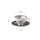 Axyaa European Style Ceramic Coffee Cup Set