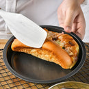 Axyaa Non-Stick Carbon Steel Pizza Pan - Round Oven Tray for Baking & Roasting