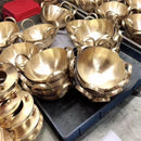 Axya Brass Thai Tableware Curry Pot with Two Ears and Lid