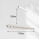 Axyaa LED Pendant Chandelier: Stylish Indoor Ceiling Lighting for Living Room Decor