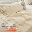 Axyaa Summer Ice Cool Thin Quilt for Single Bed