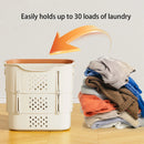 Axyaa Large Foldable Clothes Storage Basket Box: Student Dormitory Organization Solution