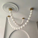 Axyaa Modern LED Pendant Lights for Living Room & Dining Room Chandeliers