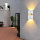 LED Staircase Wall Sconce by Axyaa - Waterproof Outdoor Entrance Lamp