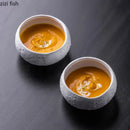 Axyaa Ceramic Sea Urchin Dessert Bowl Set - Stylish Tableware for Soups, Steamed Eggs, Snacks