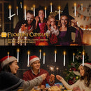 Axyaa Flameless Flicker LED Candles with Remote Control - Set of 10/20