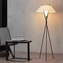 Axyaa Nordic Wind Fabric Floor Lamp with LED Light for Living Room and Bedroom