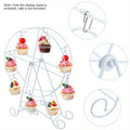 Axyaa Rotating Ferris Wheel Cupcake Stand for Wedding Party Dessert Display