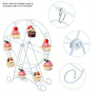 Axyaa Rotating Ferris Wheel Cupcake Stand for Wedding Party Dessert Display